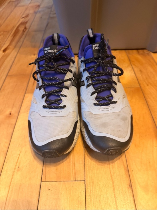 New Balance Other - New Balance Trailbuster Men's White Purple Black Sneakers Size 12